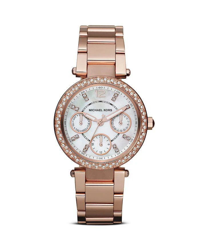 商品Michael Kors|Mini Parker Watch, 33mm,价格¥917,第1张图片