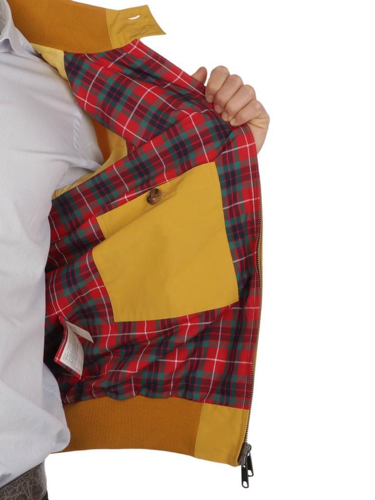 商品Baracuta|Baracuta Men's  Yellow Cotton Outerwear Jacket,价格¥2995,第7张图片详细描述