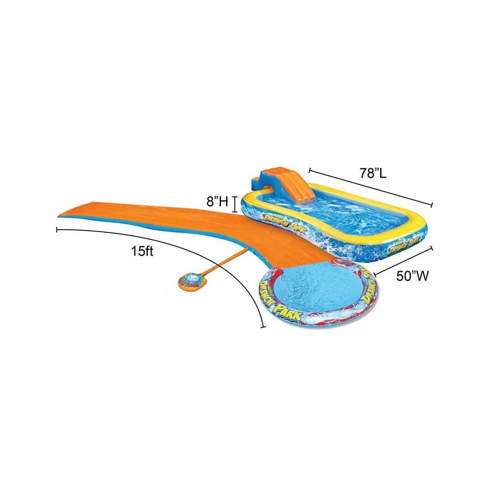 Aqua Drench 3-in-1 Splash Park with Pool, Sprinkler and Waterslide 商品
