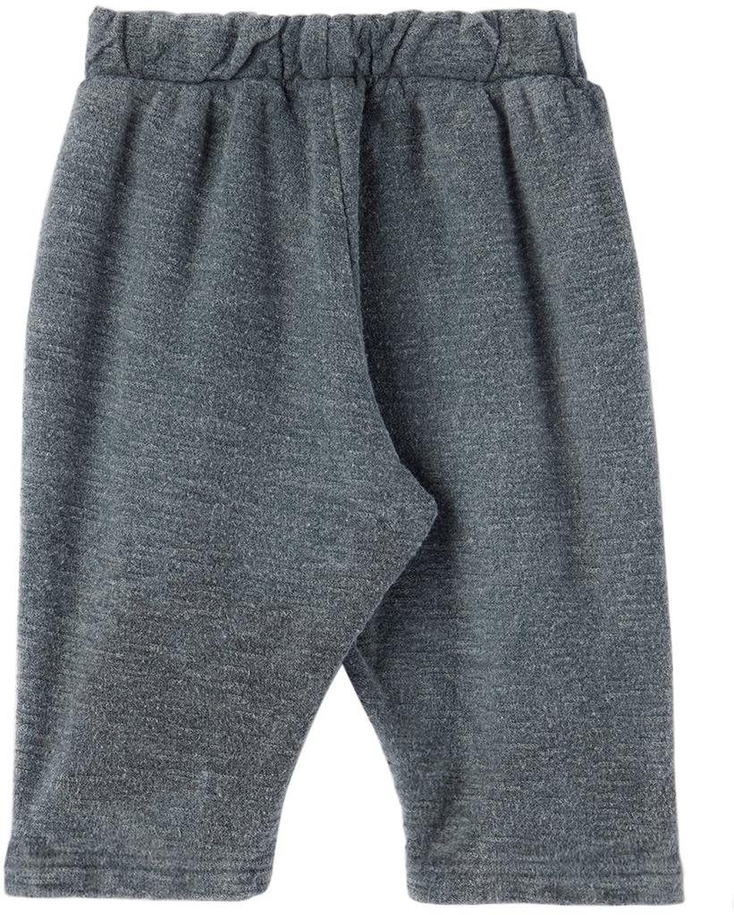 Baby Gray Cotton Lounge Pants商品第2张图片规格展示