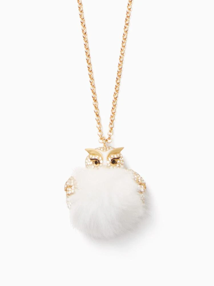 商品Kate Spade|猫头鹰毛衣链,价格¥663,第1张图片