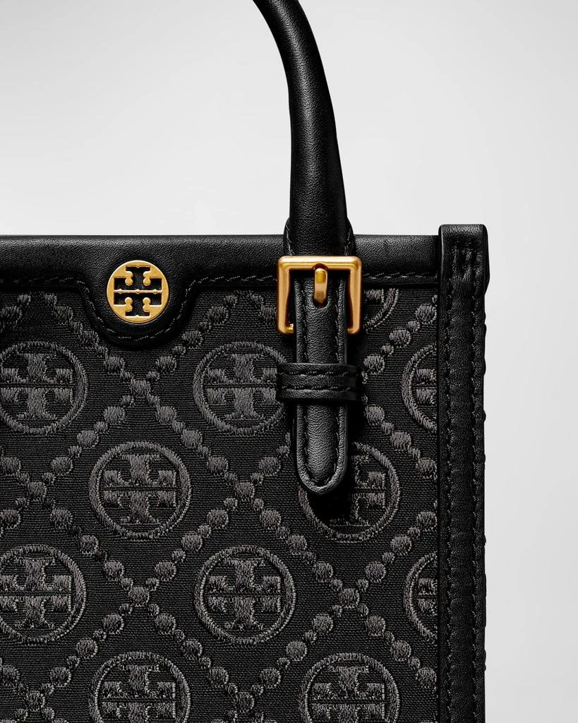 商品Tory Burch|Mini T Monogram Canvas Tote Bag,价格¥2317,第4张图片详细描述