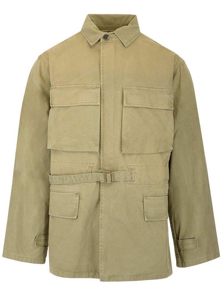 商品Fear of god|Fear of God Pocket Detailed Belted Army Jacket,价格¥7271-¥7699,第1张图片