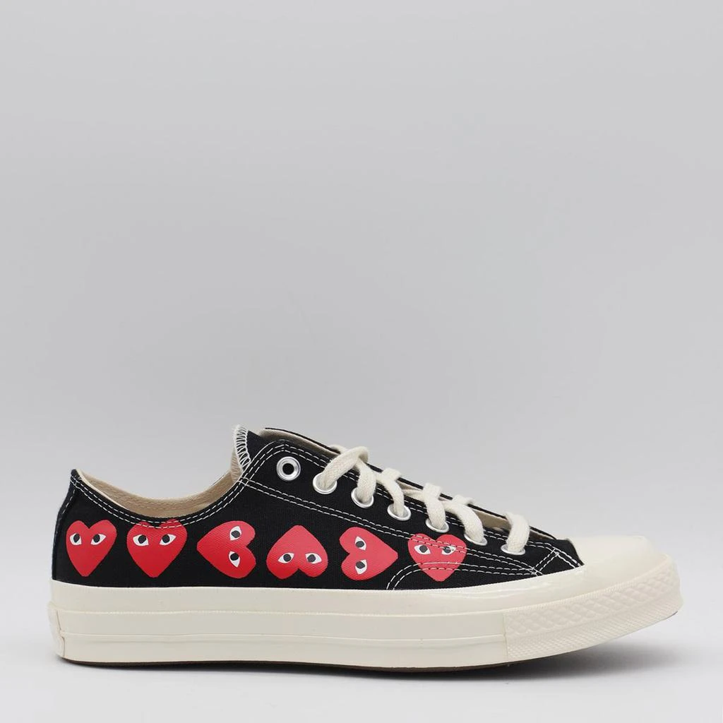 商品Comme des Garcons|COMME DES GARCONS PLAY CONVERSE Sneakers Black,价格¥1062,第5张图片详细描述