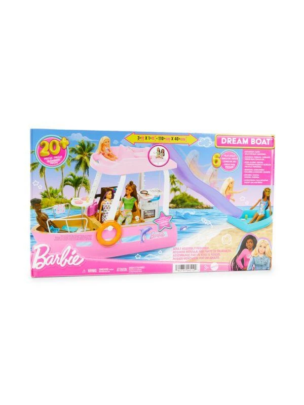 商品Barbie|20-Piece Barbie® Dream Boat™ Play Set HJV27,价格¥555,第1张图片