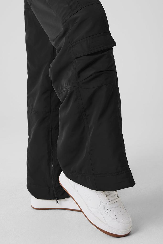 スキー Alo High-Waist Ski-Moto Puffer Pants High-Waist Ski-Moto Puffer Pant - Fog | ALO