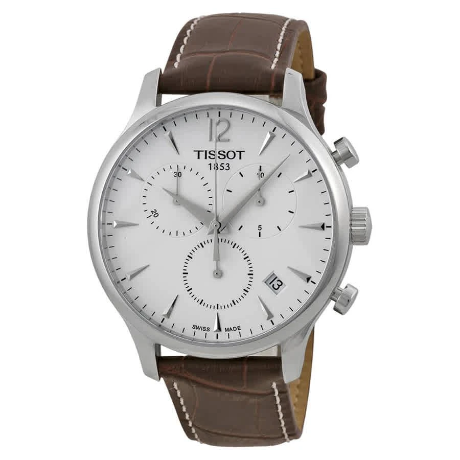 商品Tissot|T Classic Tradition Chronograph Men's Watch T0636171603700,价格¥2360,第1张图片