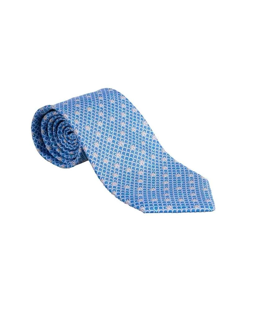 商品Salvatore Ferragamo|Salvatore Ferragamo Micro Pattern Printed Tie,价格¥1523,第1张图片