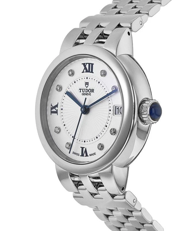 商品Tudor|Tudor Clair De Rose 34mm White Dial Stainless Steel Women's Watch M35800-0004,价格¥25185,第3张图片详细描述