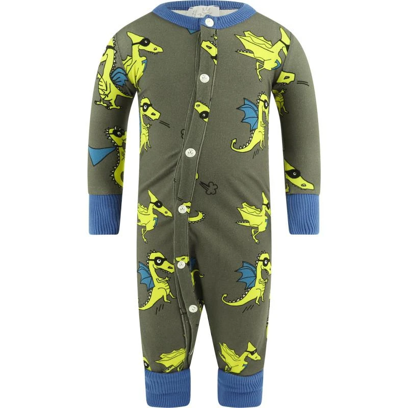 商品Big Little Ones|Dragoste nights onesie in green,价格¥562,第1张图片