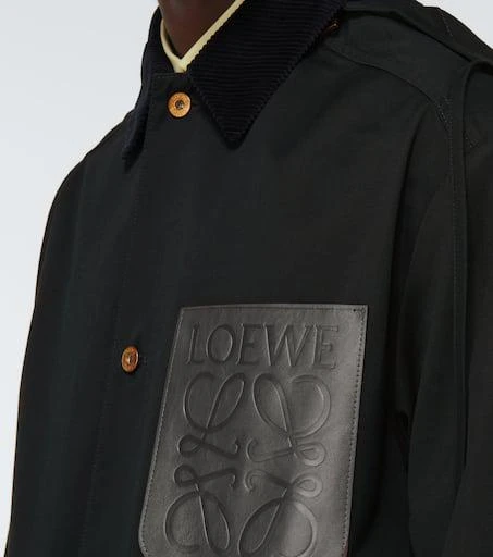 商品Loewe|Cotton patch-pocket parka,价格¥8316,第5张图片详细描述