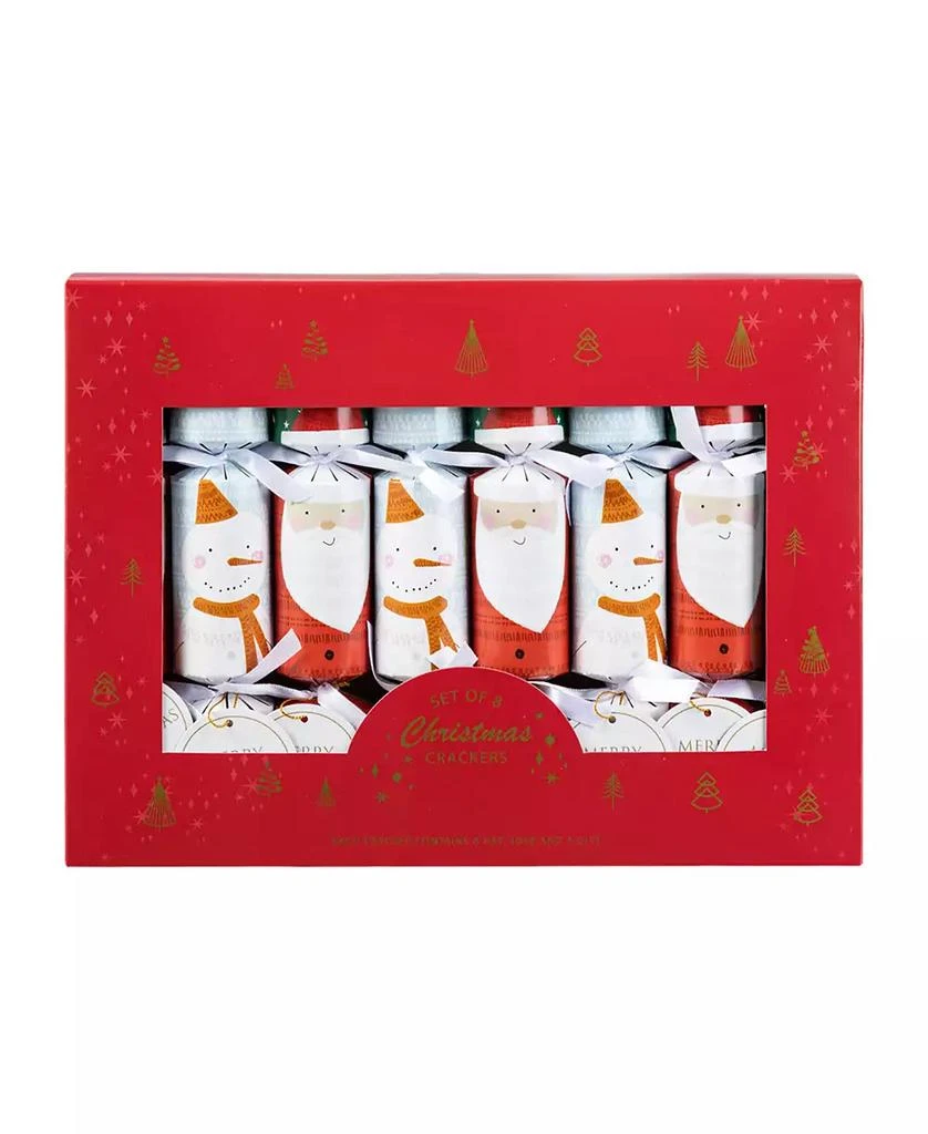 8PK 1.50''D X 10.00''H Christmas Santa Snowman Party Cracker with Gift Contents 商品