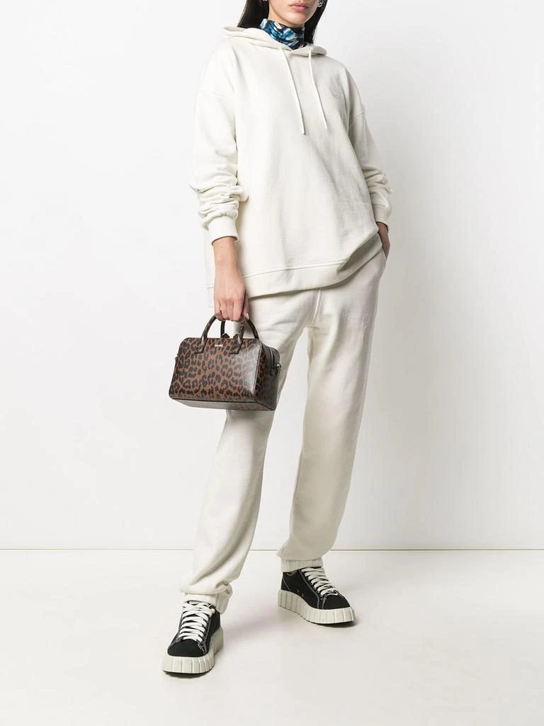 商品Ganni|GANNI - Logo Organic Cotton Hoodie,价格¥626,第2张图片详细描述
