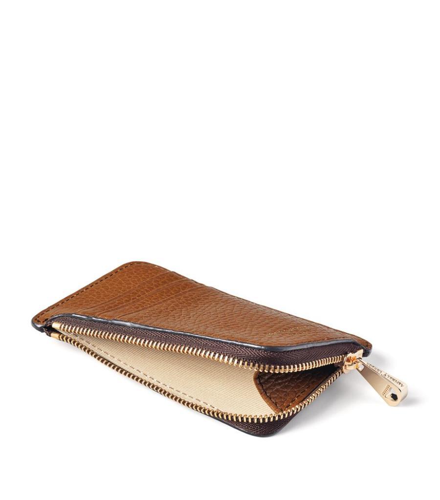 商品Aspinal of London|Small Leather Zipped Card Holder,价格¥530,第5张图片详细描述