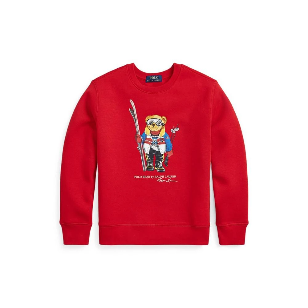 商品Ralph Lauren|Big Boys Polo Bear Fleece Sweatshirt,价格¥129,第2张图片详细描述