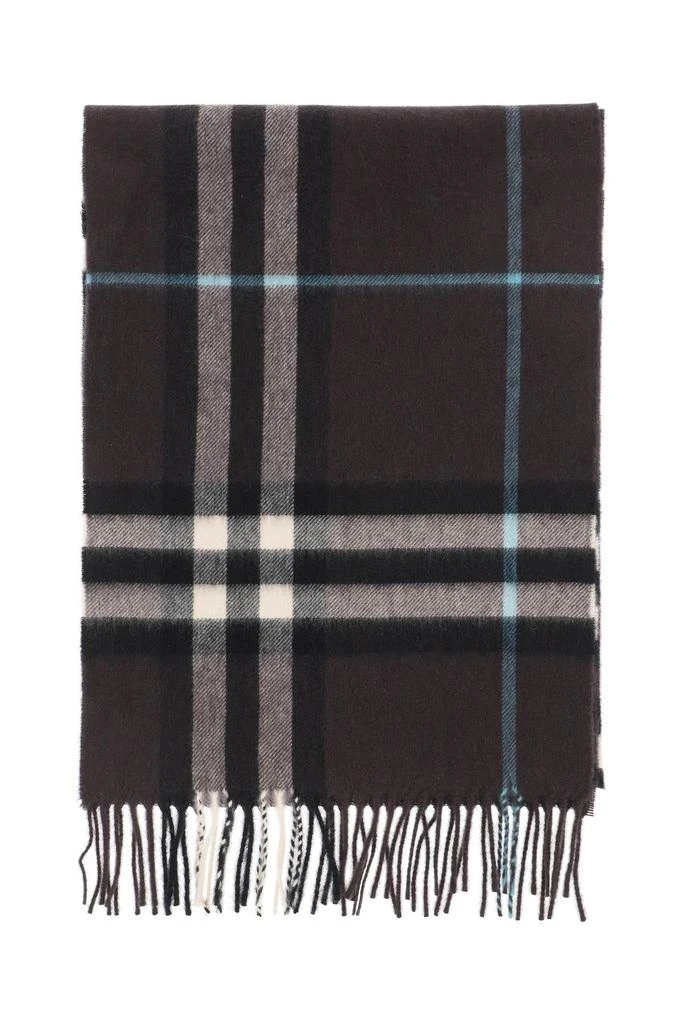 商品Burberry|Check scarf in cashmere,价格¥2559,第1张图片