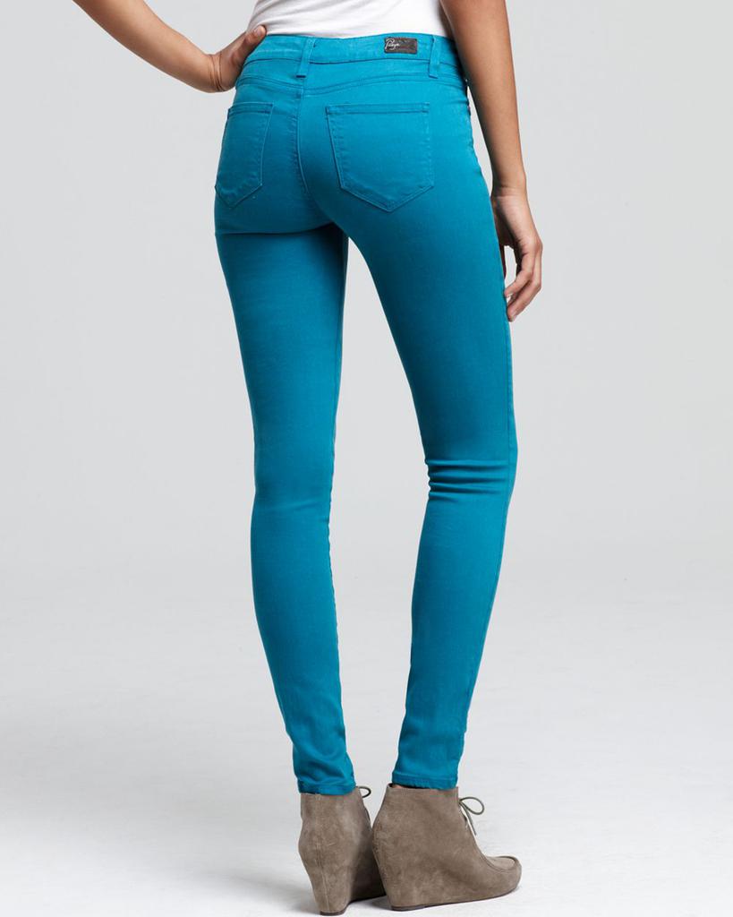 Jeans - Verdugo Legging in Teal商品第3张图片规格展示