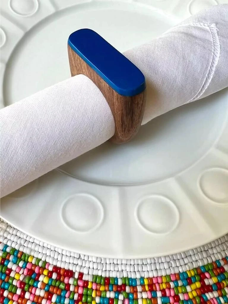 商品Von Gern Home|Flow Napkin Ring, Set of 4,价格¥538,第2张图片详细描述