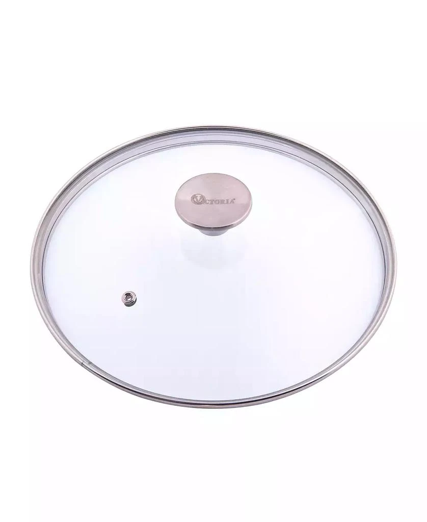 商品Victoria|Glass Lid with Stainless Steel Knob for 10" Skillet,价格¥135,第1张图片