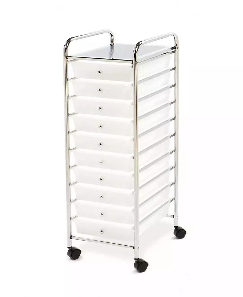 商品Seville Classics|10-Drawer Organizer Cart,价格¥463,第1张图片