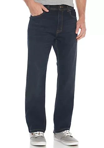 商品TRUE CRAFT|Craft Relaxed Fit Meyer Stretch Jeans,价格¥179,第1张图片