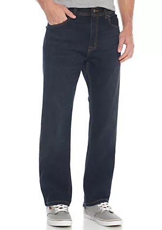商品TRUE CRAFT|Relaxed Fit Meyer Stretch Jeans,价格¥164,第1张图片
