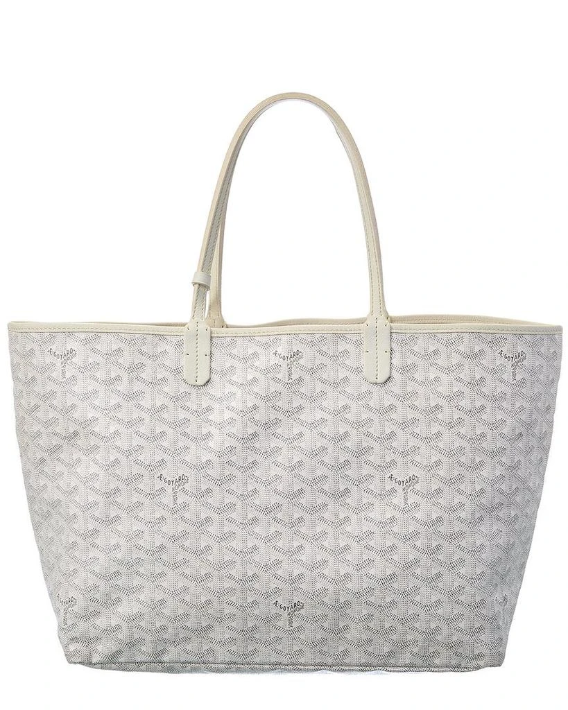 商品[二手商品] Goyard|Goyard White Goyardine Canvas St. Louis PM (Authentic Pre-Owned),价格¥12705,第1张图片