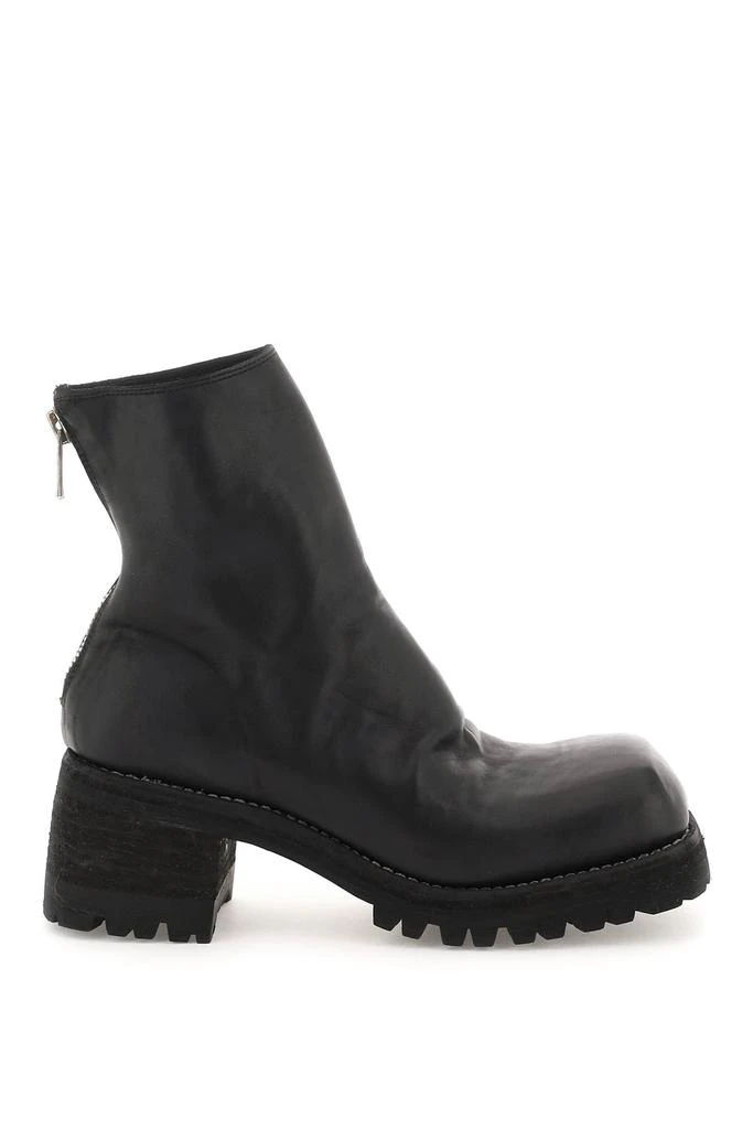 商品guidi|Guidi leather ankle boots with squared toe,价格¥3477,第1张图片