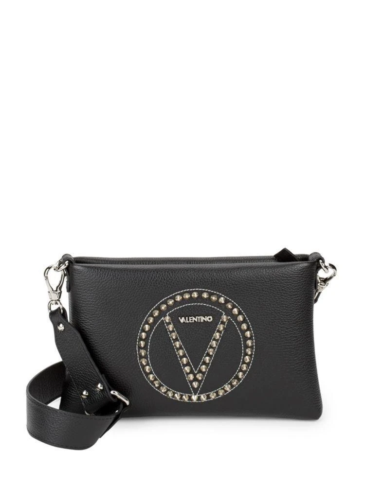 商品Mario Valentino|Vanille Rock Studded Leather Shoulder Bag,价格¥1730,第1张图片