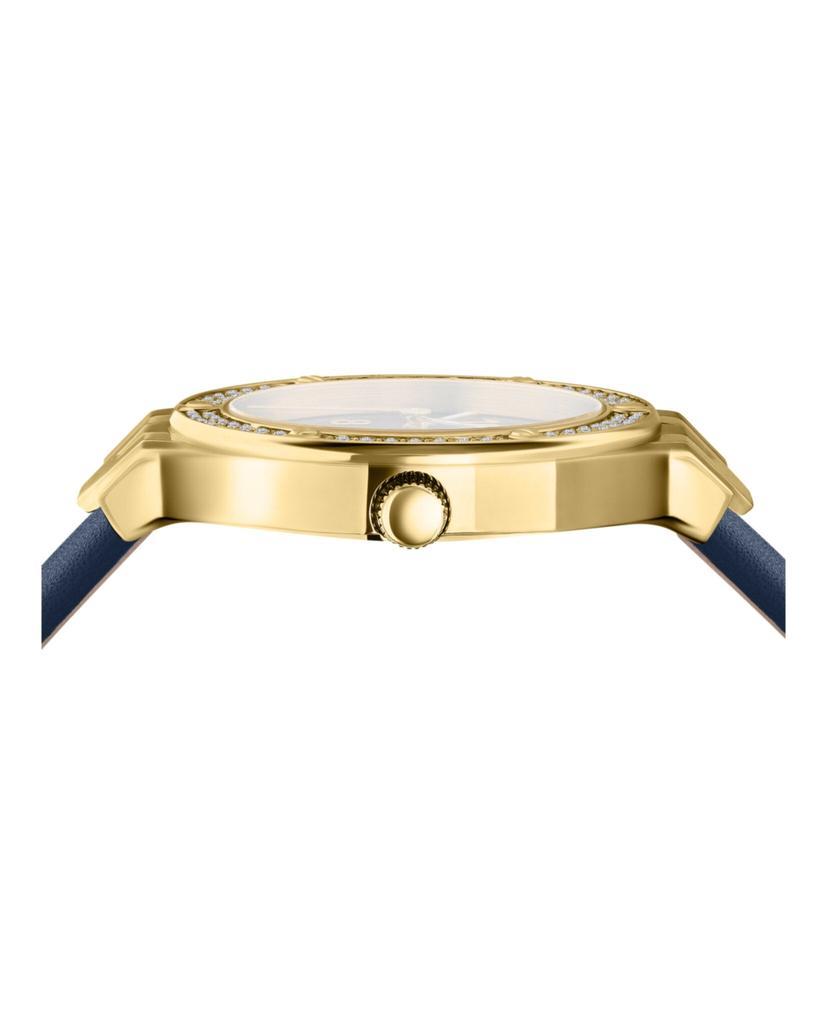 商品Versus Versace|Vittoria Crystal Leather Watch,价格¥1665,第4张图片详细描述