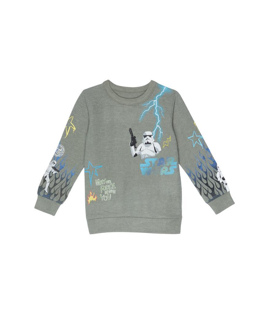 商品Chaser|RPET Bliss Knit Long Sleeve Crew Neck Pullover (Little Kids/Big Kids),价格¥249,第1张图片