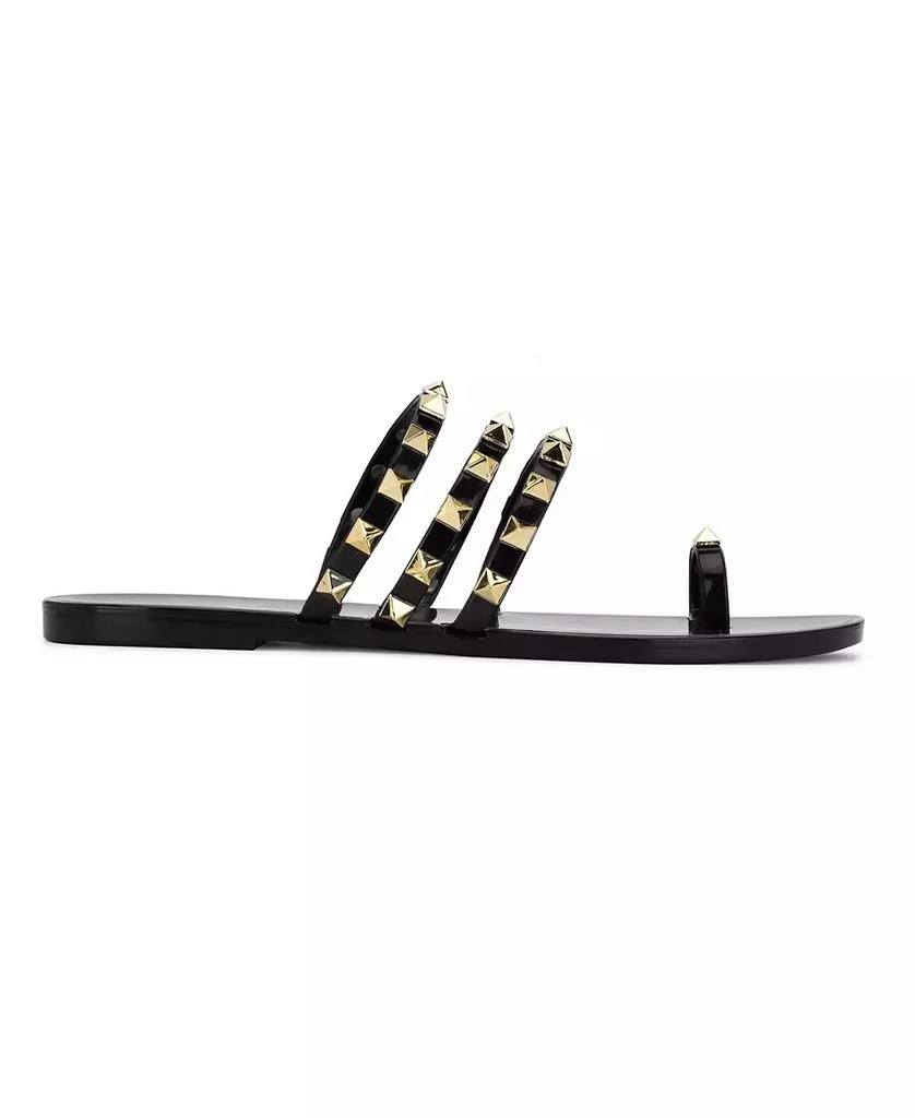商品Nine West|Women's Cartee Jelly Studded Strappy Sandals,价格¥156,第2张图片详细描述