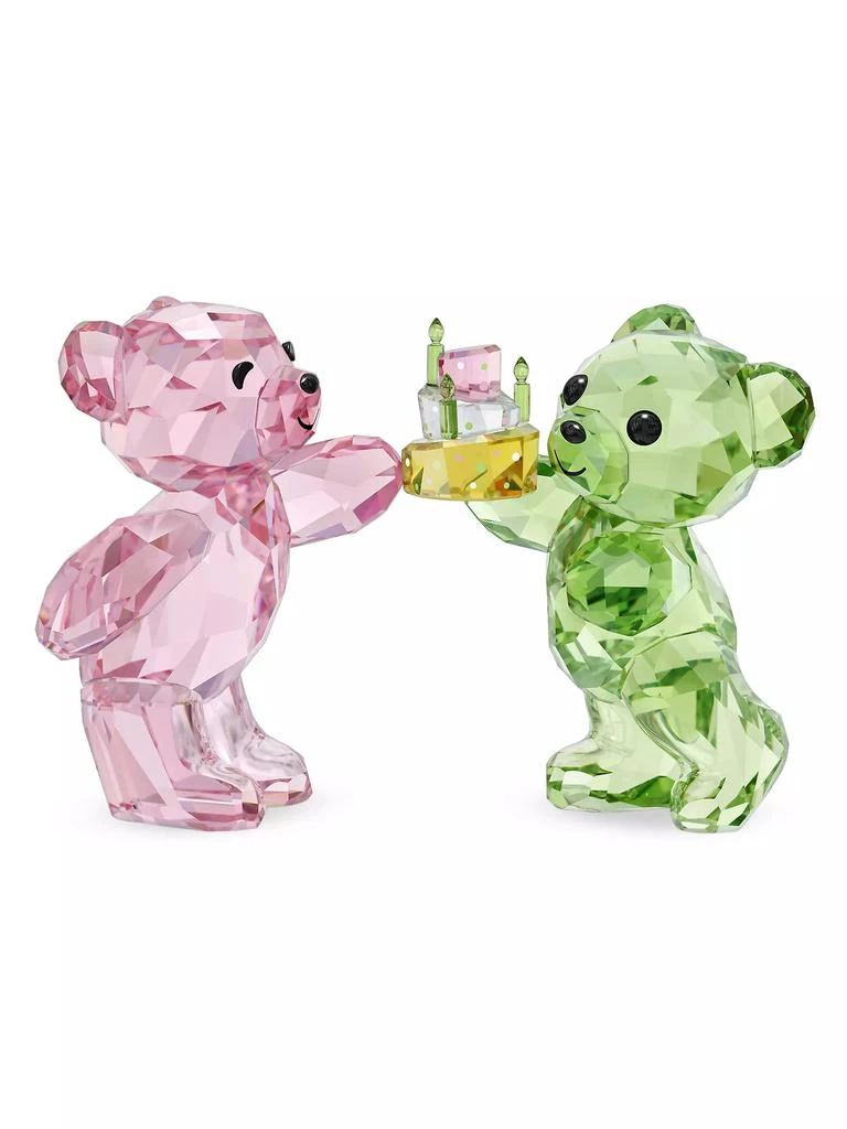 商品Swarovski|Kris Bear Birthday Bears Swarovski Crystal Figurine Duet,价格¥1417,第1张图片