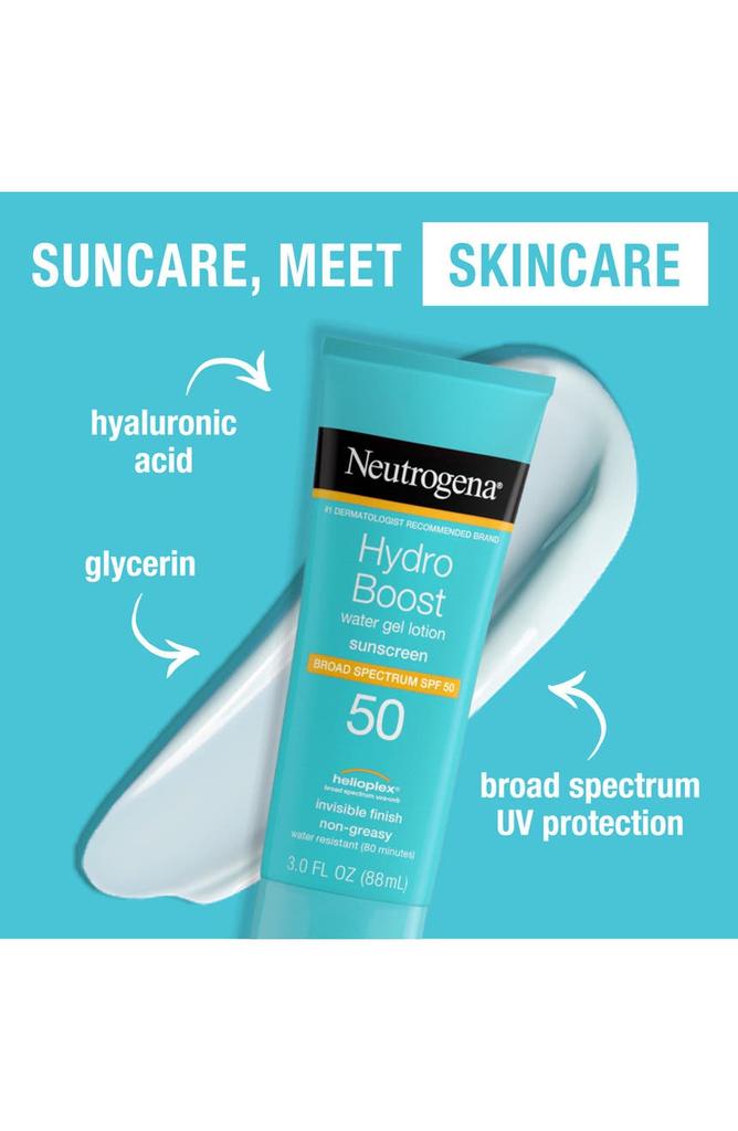 Hydro Boost Water Gel Moisturizing Sunscreen Lotion with Broad Spectrum SPF 50 - 3.0 fl. oz.商品第4张图片规格展示