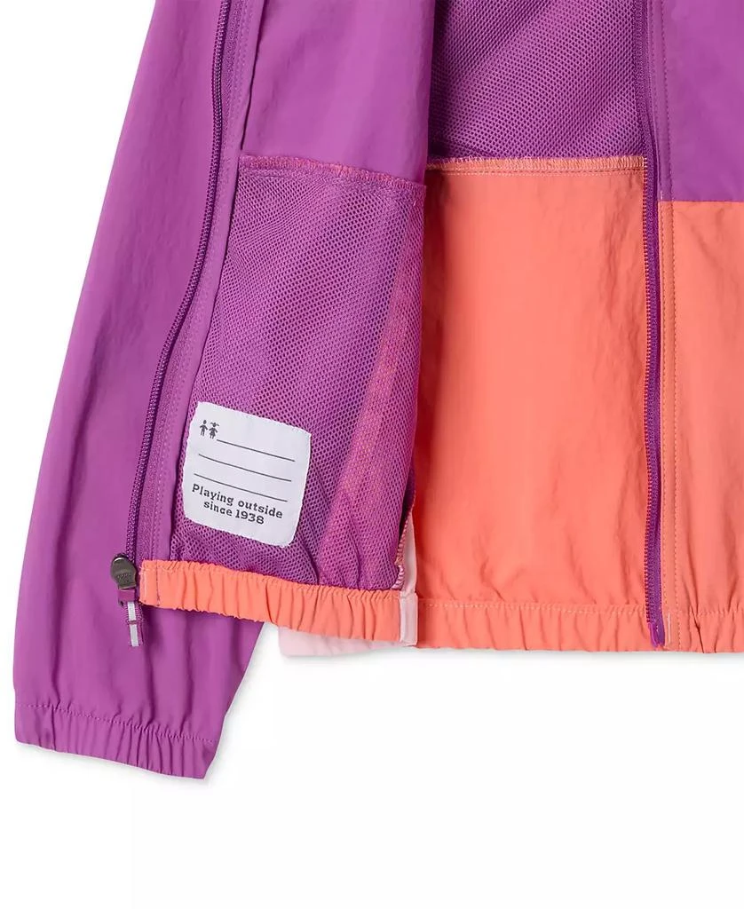 商品Columbia|Big Girls Tabor Trail™ Windbreaker Jacket,价格¥165,第3张图片详细描述