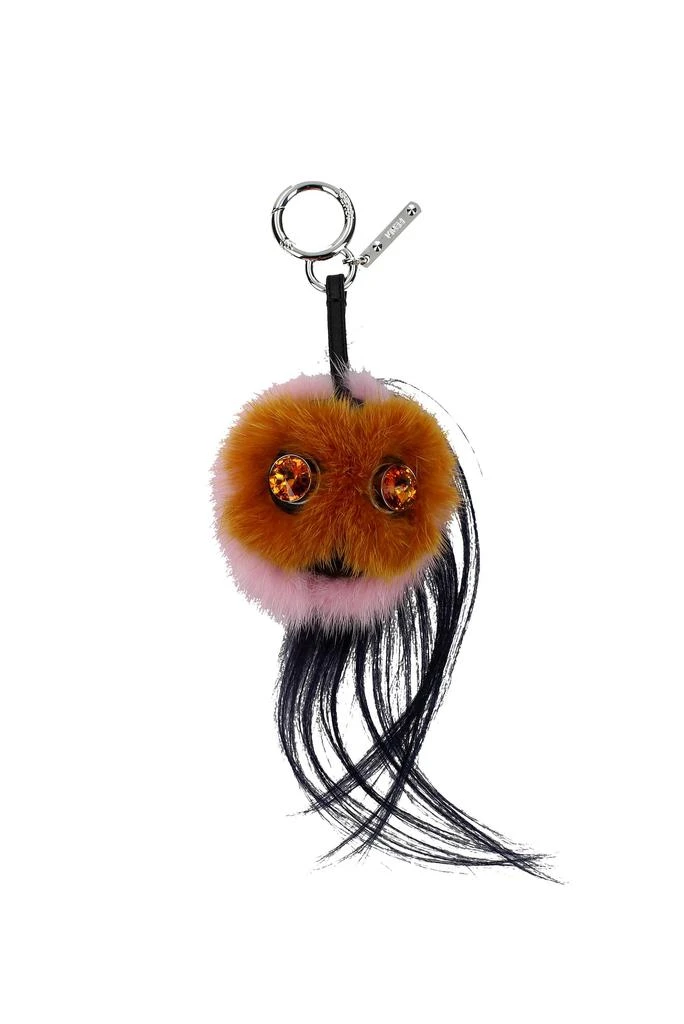 商品Fendi|Key rings Fur Brown,价格¥2237,第1张图片