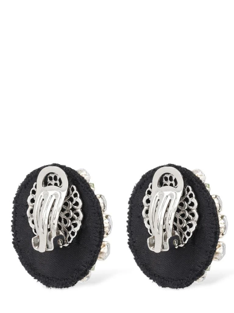 商品Moschino|Crystal Clip-on Earrings,价格¥339,第3张图片详细描述