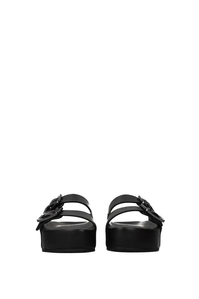 商品Balenciaga|Slippers and clogs Leather Black,价格¥3494,第3张图片详细描述