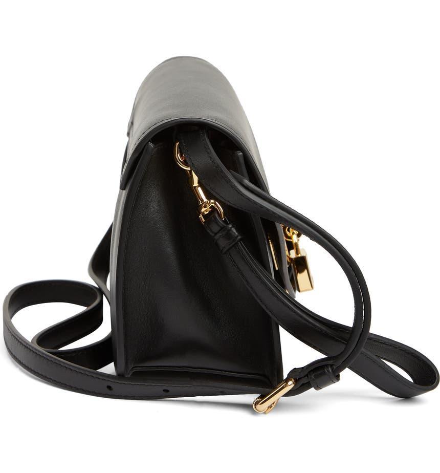 商品Moschino|Heart Turnlock Leather Crossbody Bag,价格¥5487,第6张图片详细描述