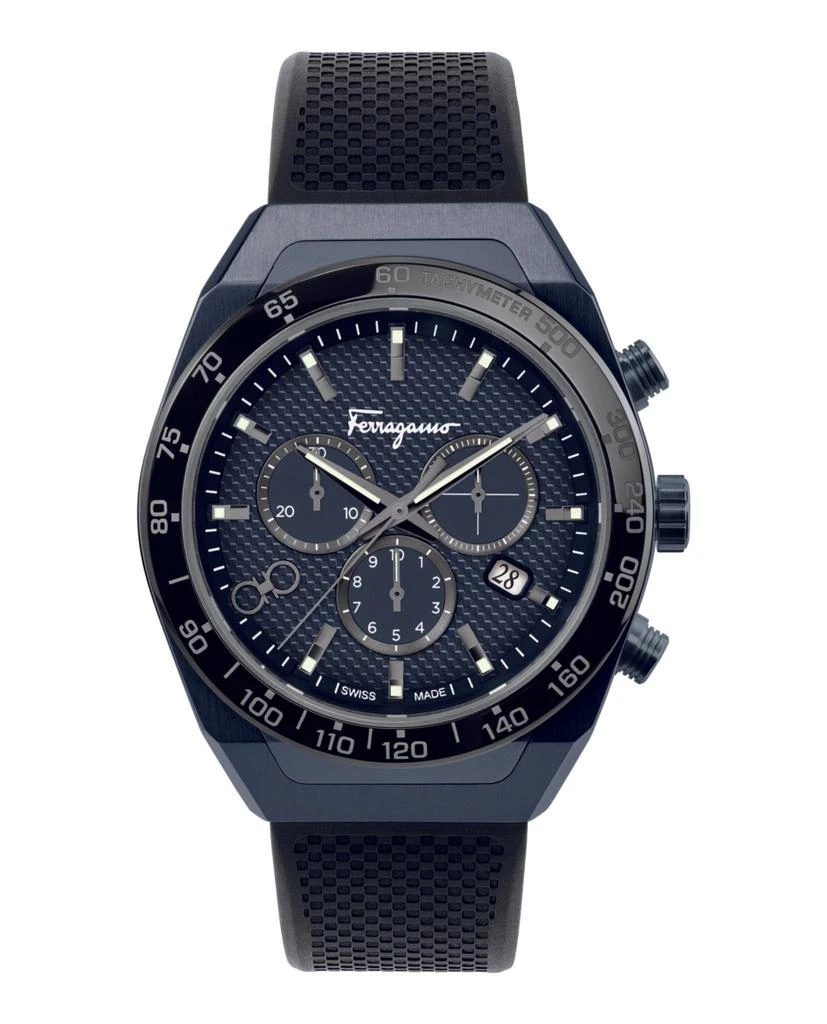 商品Salvatore Ferragamo|Ferragamo SLX Chronograph Watch,价格¥5297,第1张图片