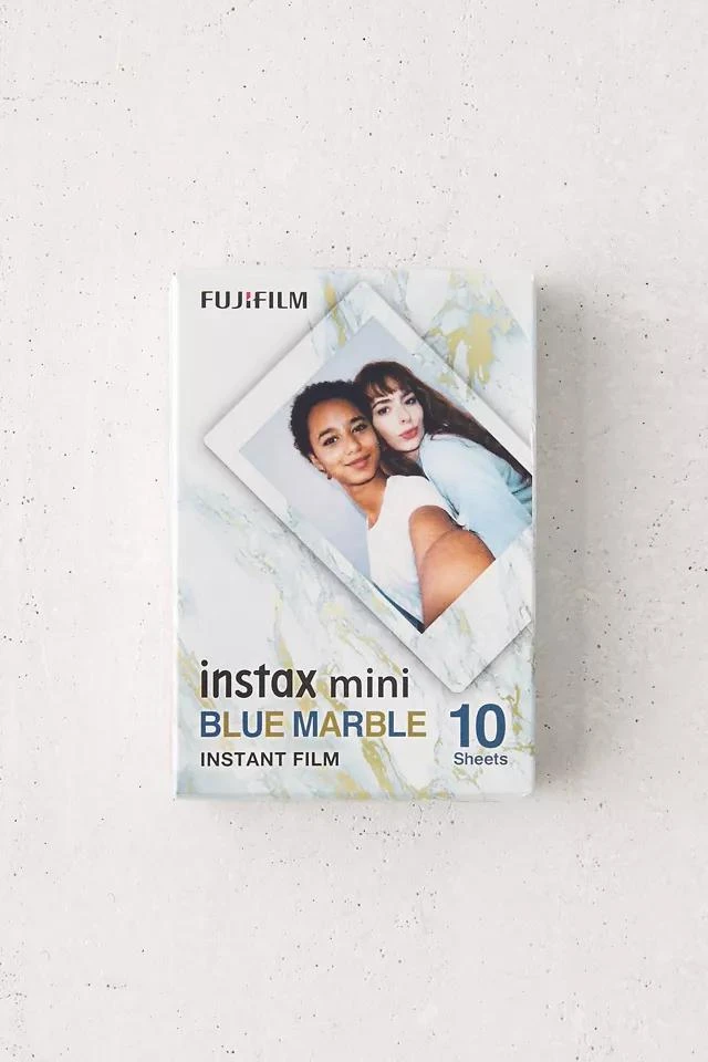 商品Fujifilm|Fujifilm INSTAX MINI Blue Marble Film,价格¥165,第3张图片详细描述