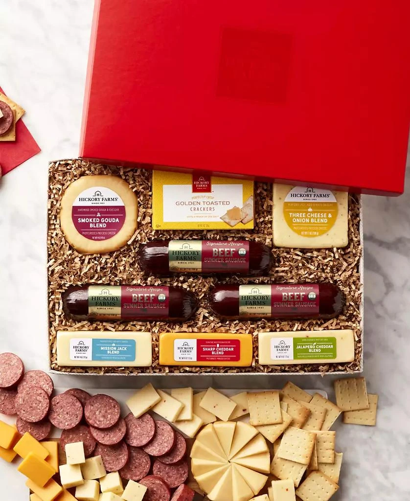 商品Hickory Farms|Hearty Selection Gift Box, 9 Piece,价格¥675,第2张图片详细描述