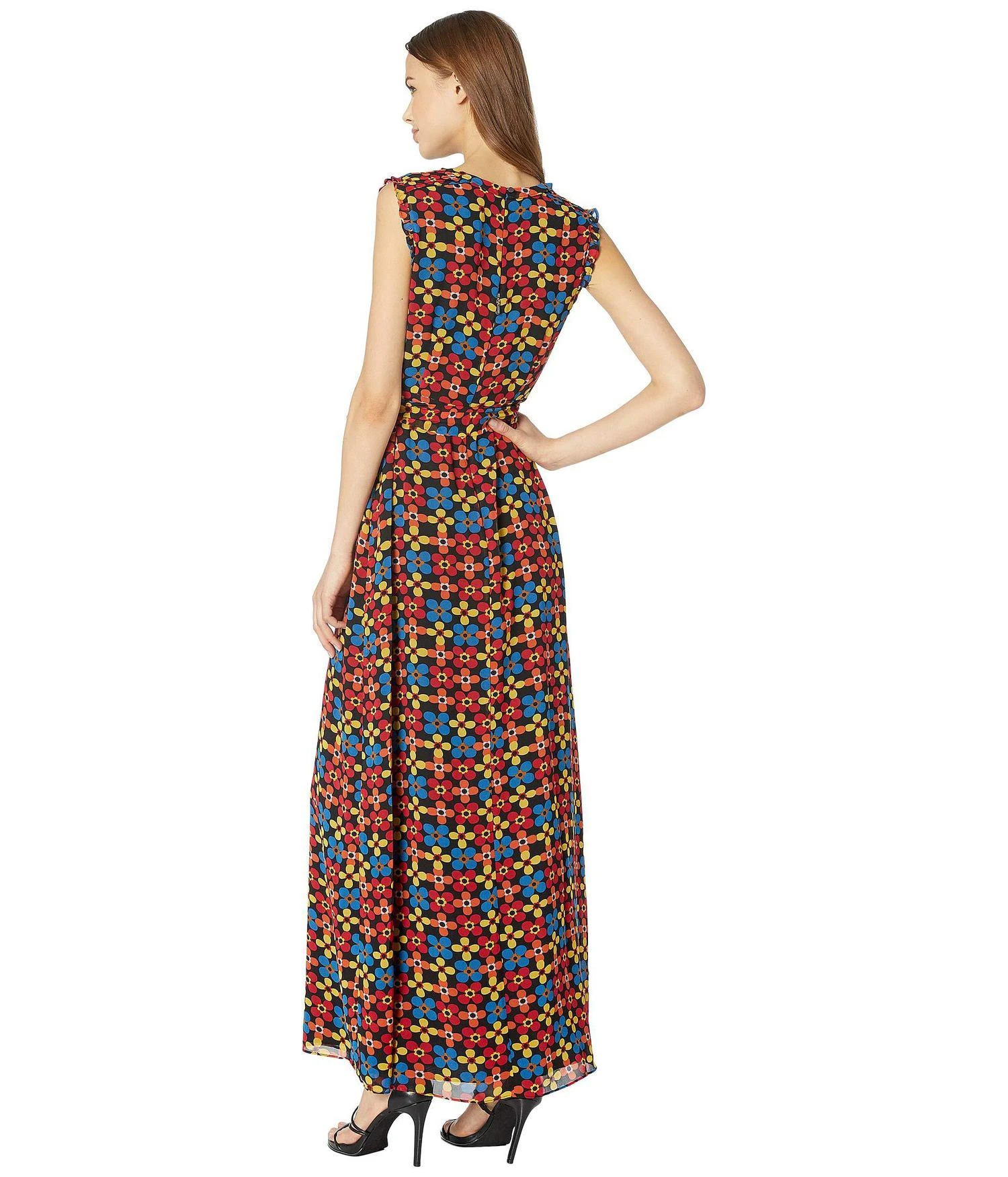 商品Juicy Couture|Blocked Floral Maxi Dress,价格¥337,第3张图片详细描述