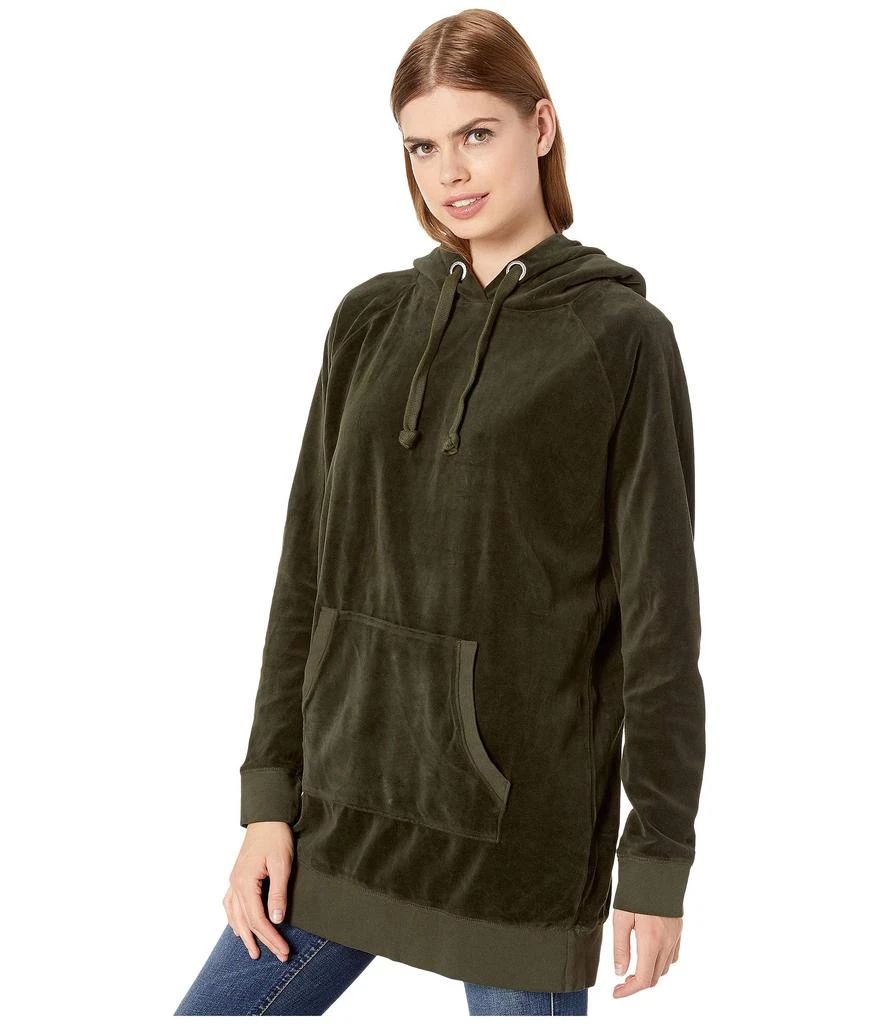 商品Juicy Couture|Velour Oversized Boyfriend Hoodie,价格¥547,第2张图片详细描述