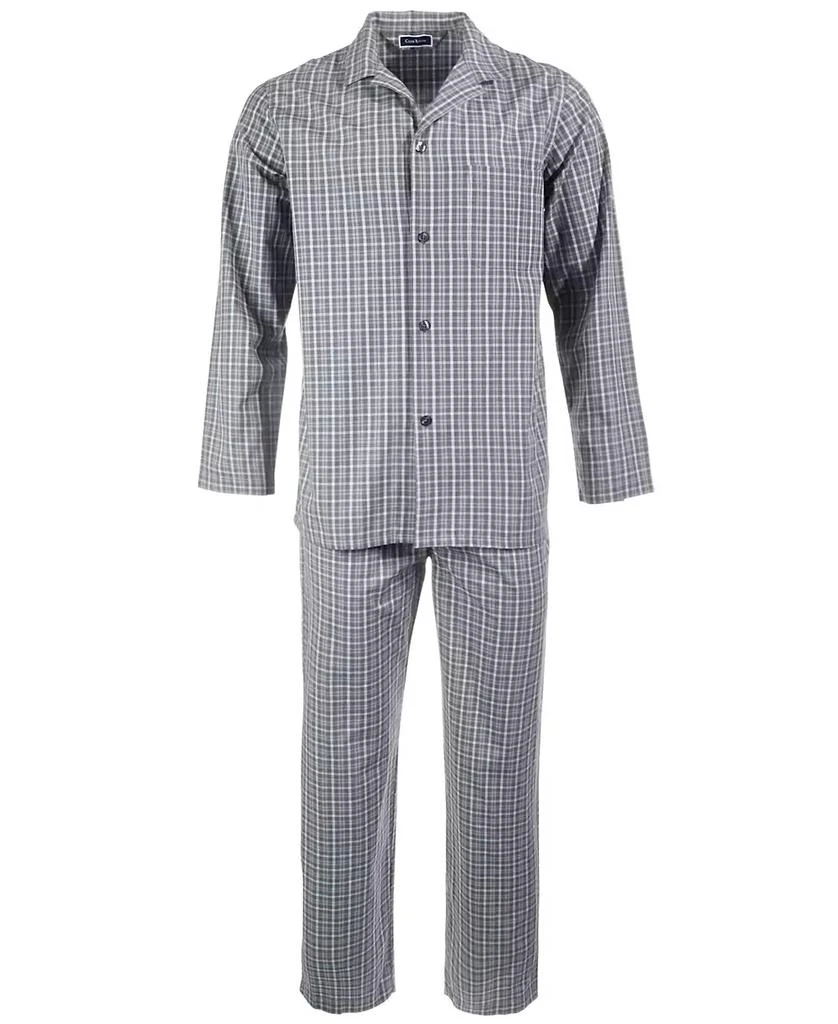 商品Club Room|Men's 2-Pc. Solid Oxford Pajama Set, Created for Macy's,价格¥240,第1张图片详细描述