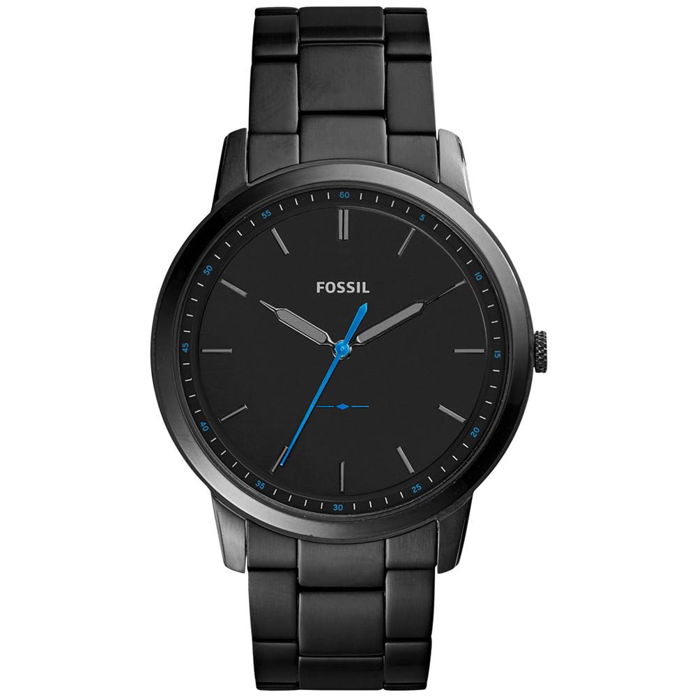 Men's The Minimalist Black Stainless Steel Bracelet Watch 44mm FS5308商品第1张图片规格展示