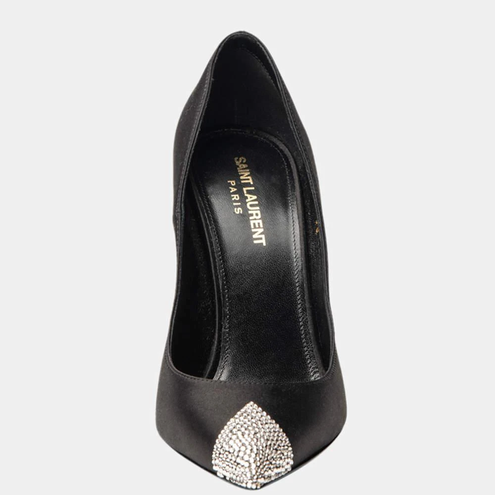 商品[二手商品] Yves Saint Laurent|Saint Laurent Stiletto Heel Pump With Jewels Size EU 38,价格¥5580,第3张图片详细描述