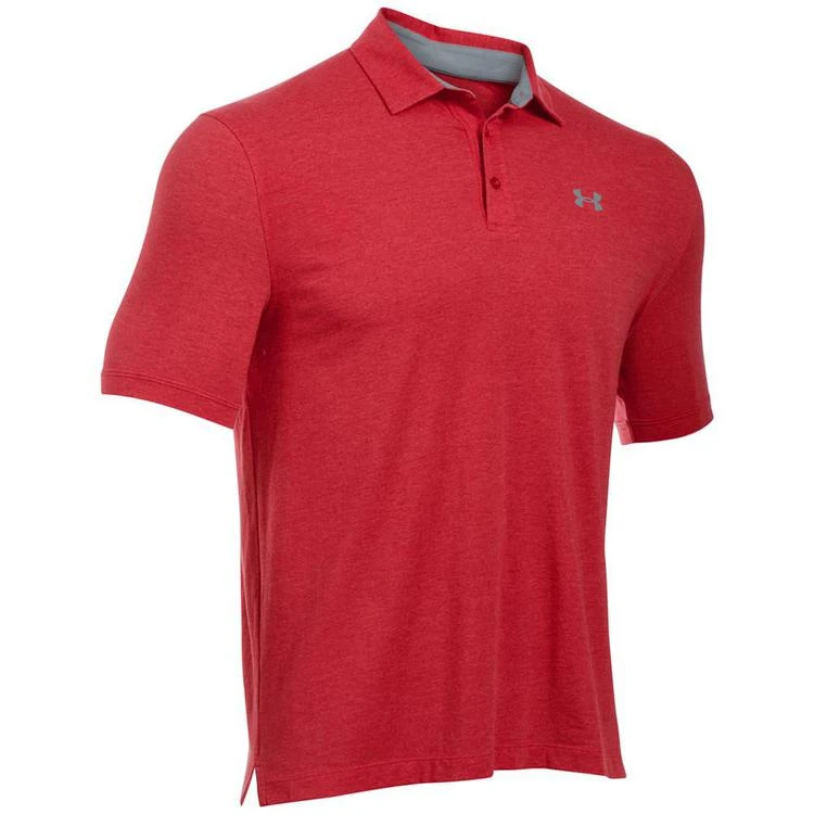 商品Under Armour|Men's Charged Cotton Scramble Golf Polo,价格¥334,第1张图片
