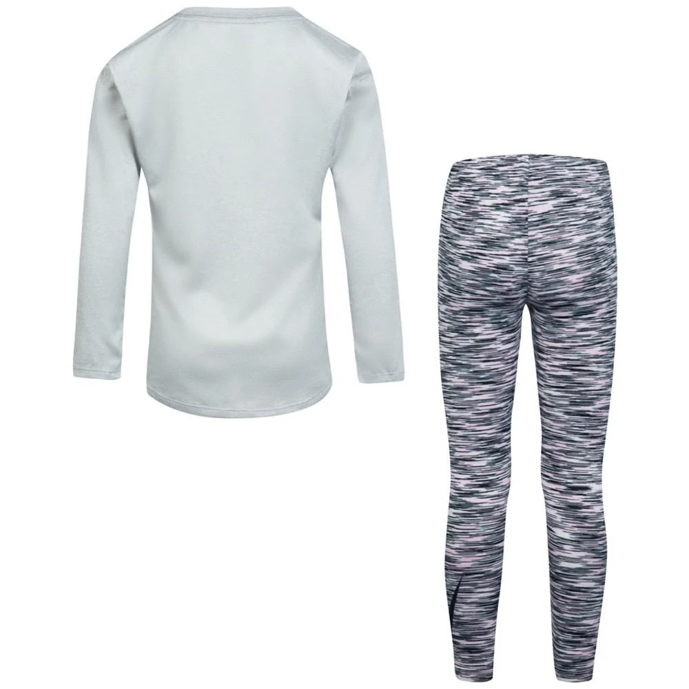 商品NIKE|Little Girls Crossover Tunic T-shirt and Leggings, 2 Piece Set,价格¥217,第2张图片详细描述