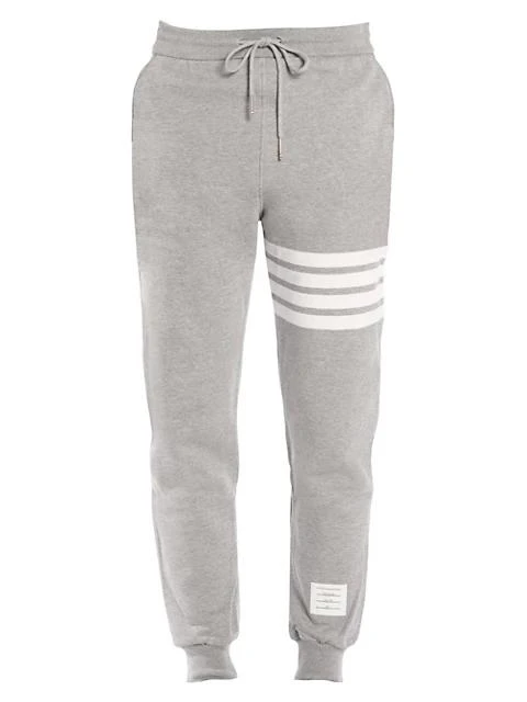 商品Thom Browne|Stripe Cotton Joggers,价格¥4796,第1张图片